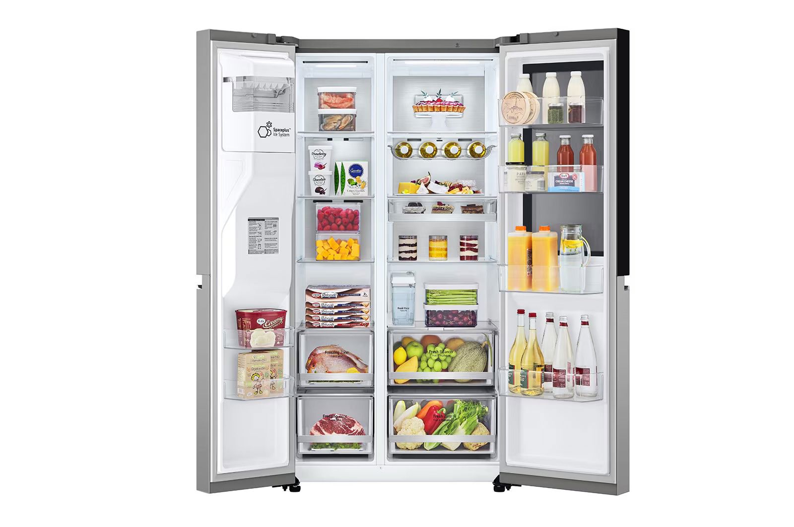 Tủ lạnh LG 635 lít Side By Side InstaView GR-G257SV