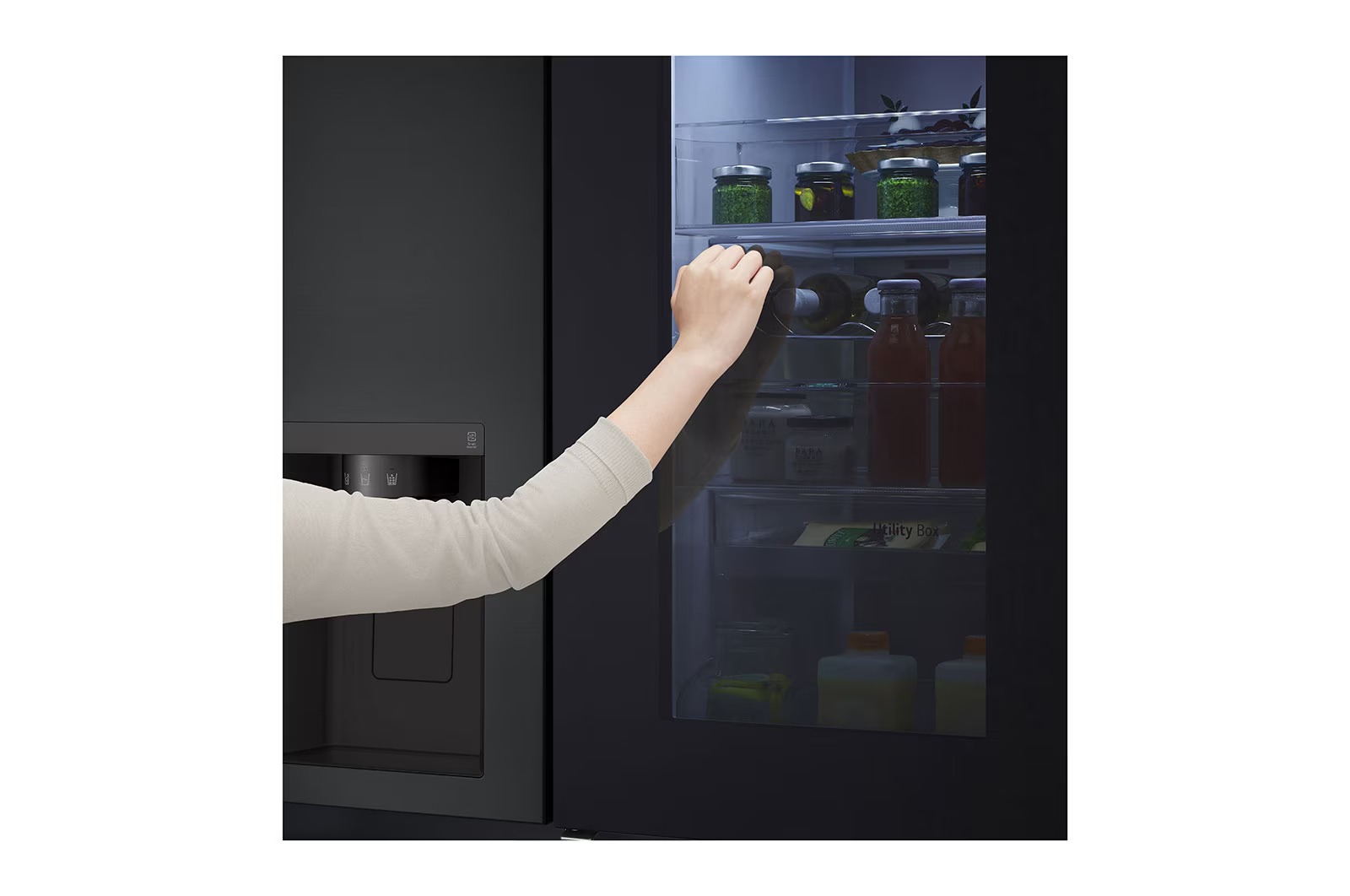 Tủ lạnh LG 635 lít Side By Side InstaView GR-G257BL