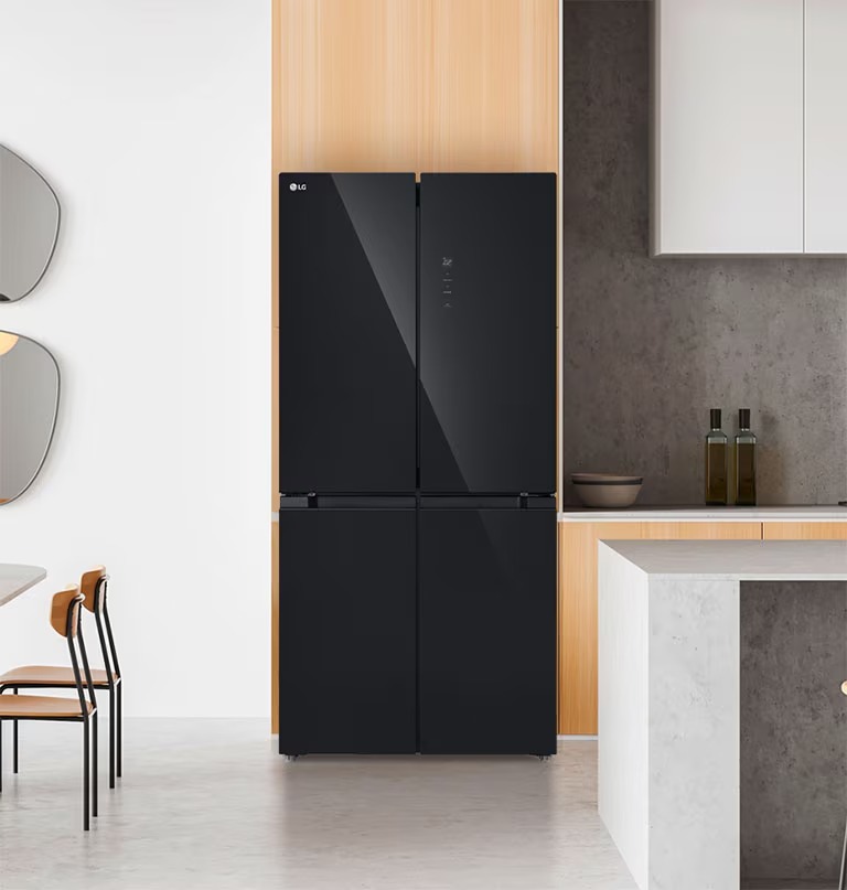 Tủ lạnh LG French door mặt gương 474L LFB47BLG