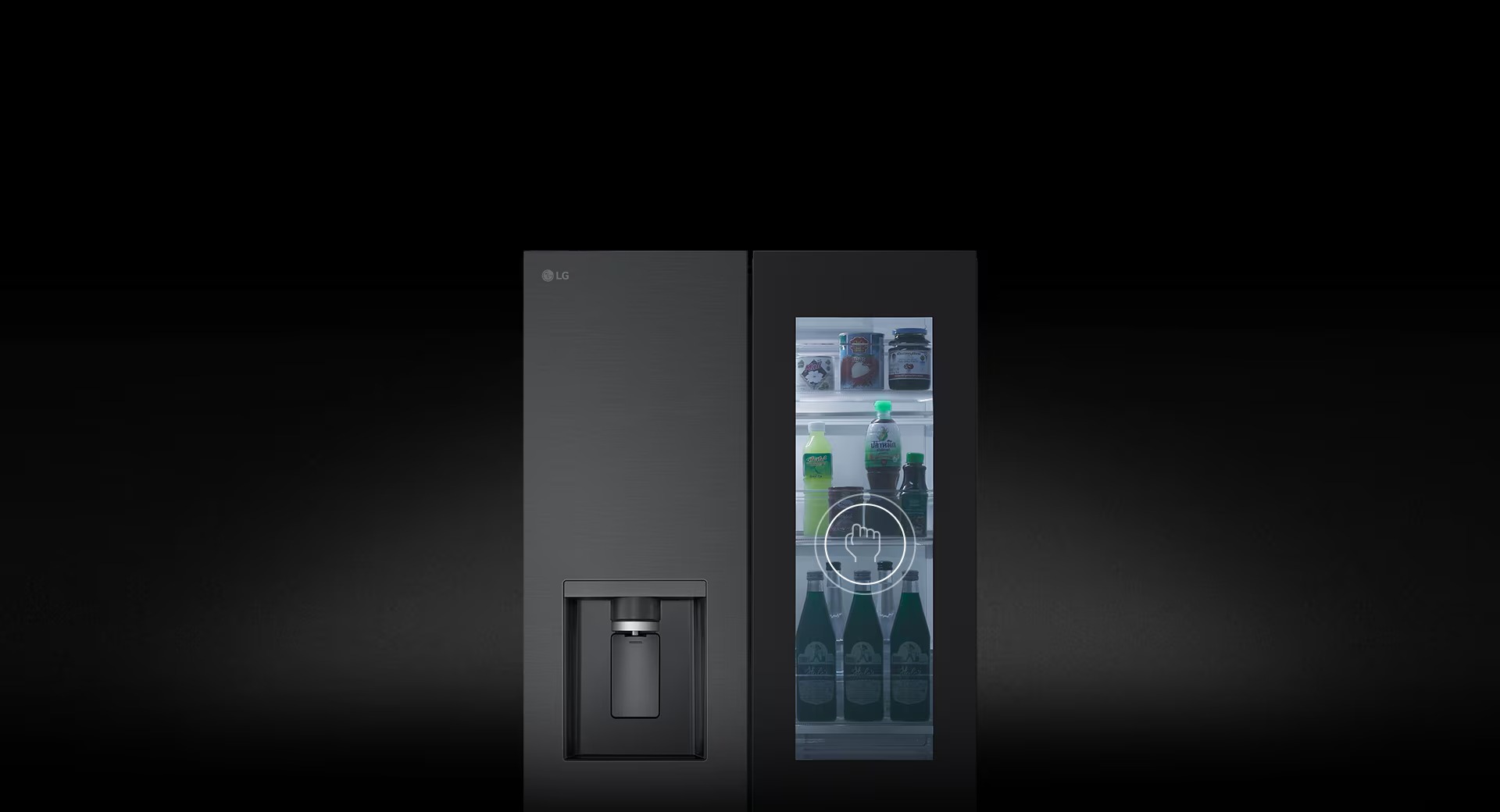 Tủ lạnh LG Inverter 576 lít Multi Door InstaView LFD58BLMAI