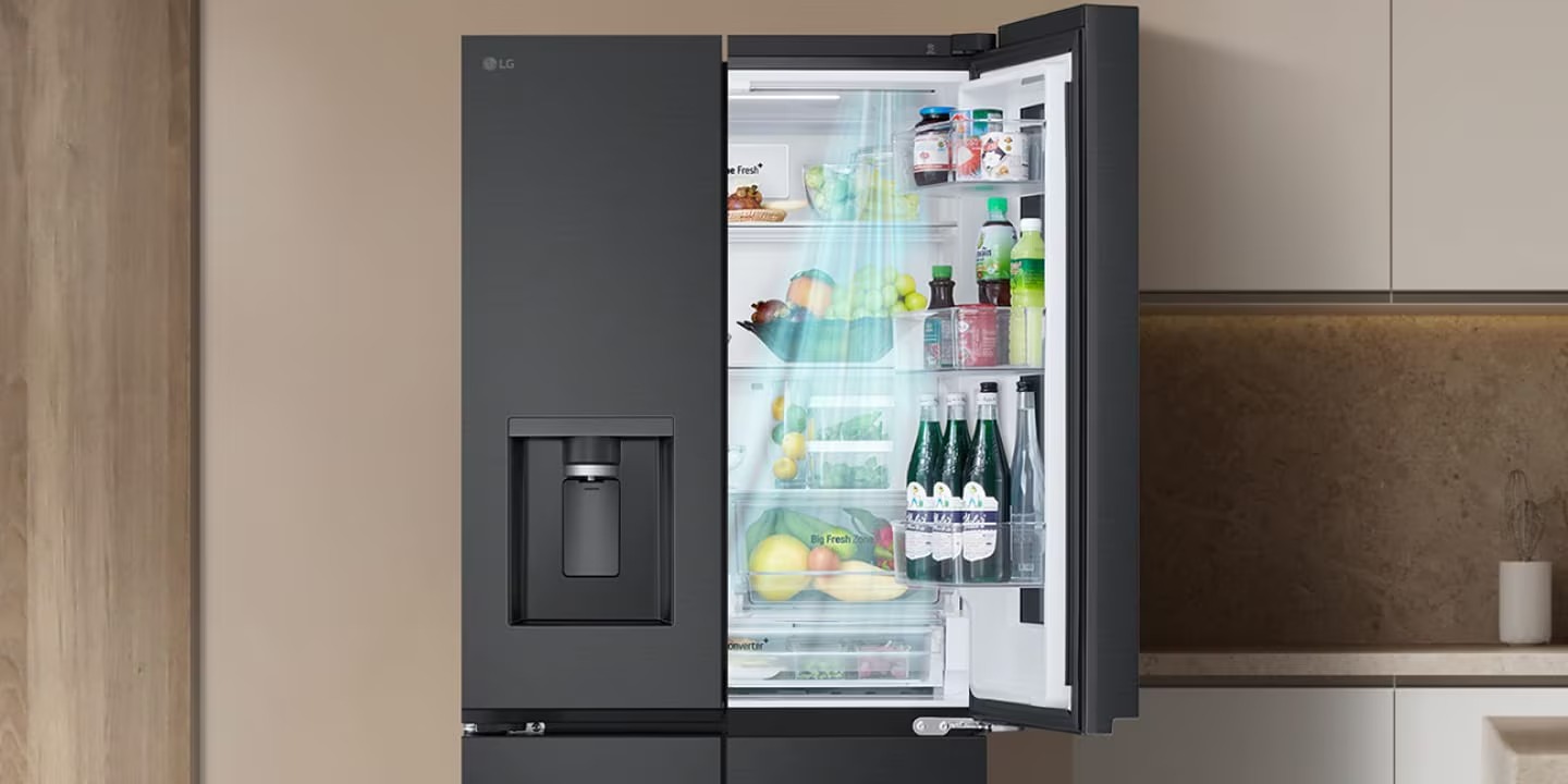 Tủ lạnh LG Inverter 576 lít Multi Door InstaView LFD58BLMAI