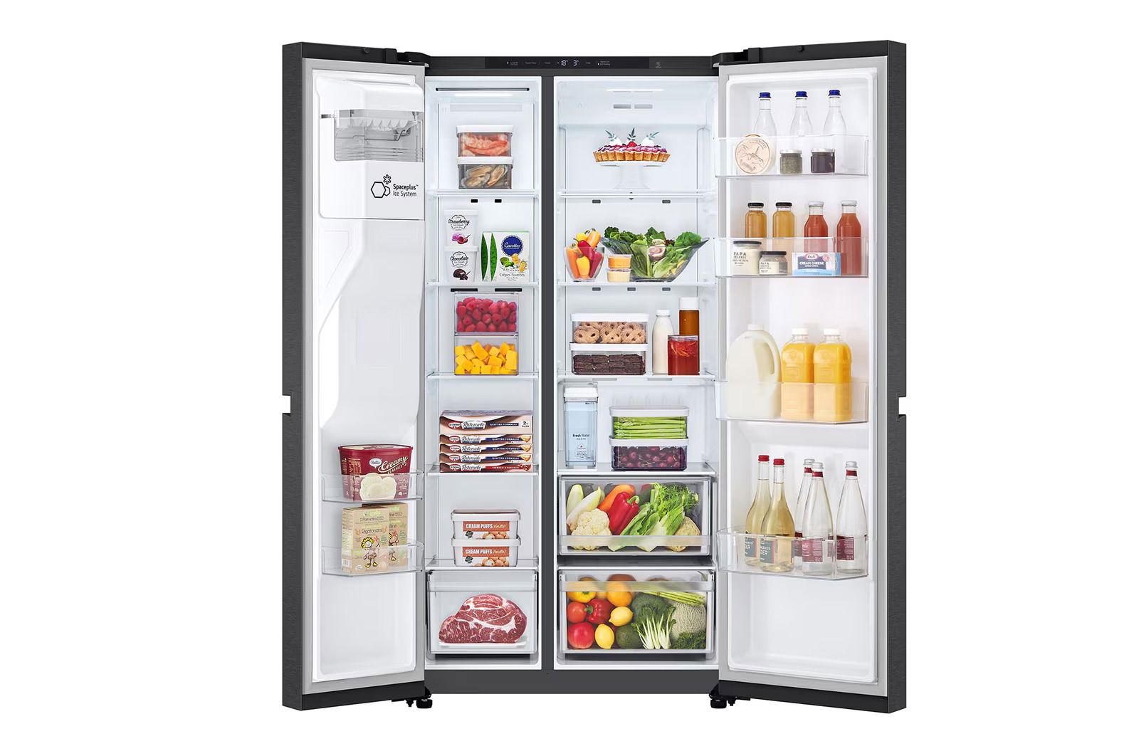 Tủ lạnh LG Inverter 641 lít Side By Side LSI63BLMA