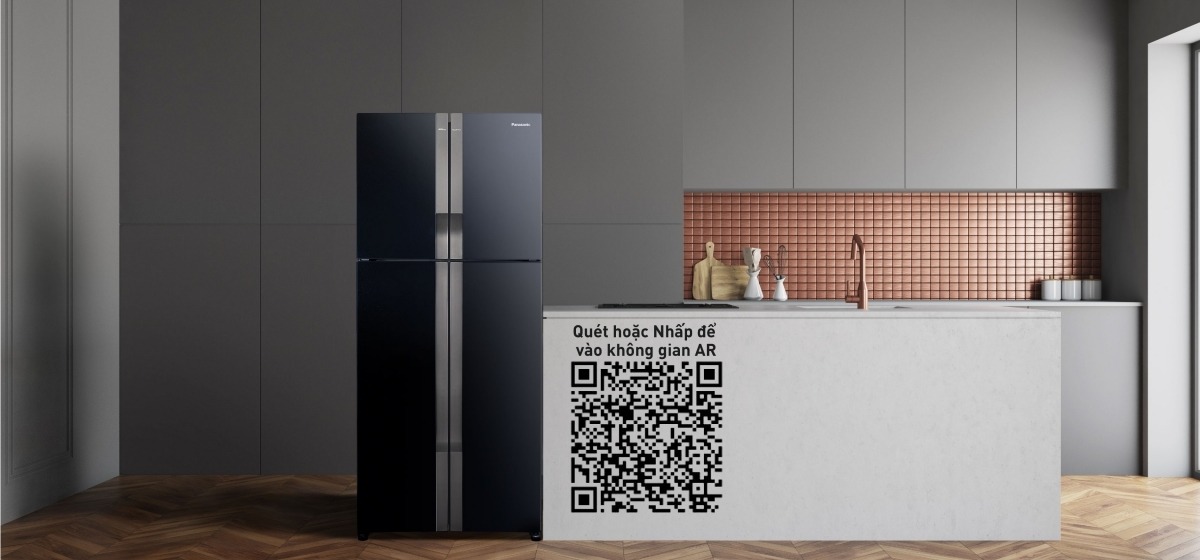 Tủ lạnh Panasonic 4 cánh inverter 550 lít NR-DZ601YGKV
