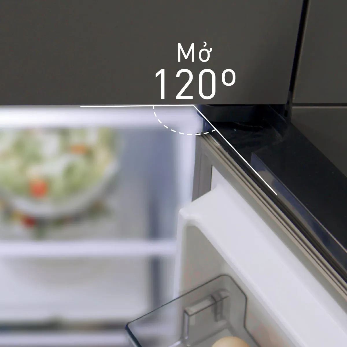 Tủ lạnh âm tường Panasonic Inverter 366L NR-BV412HGKV