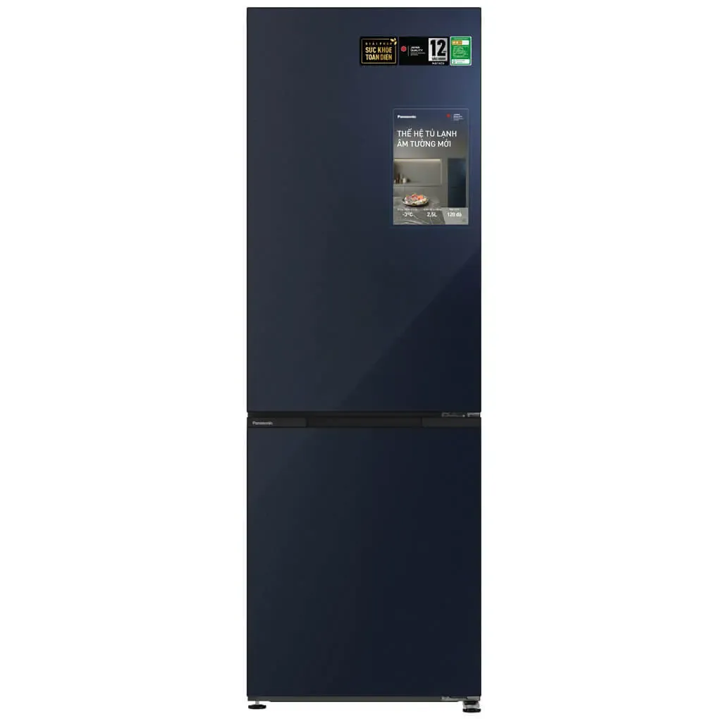 Tủ lạnh âm tường Panasonic Inverter 366L NR-BV412HGKV