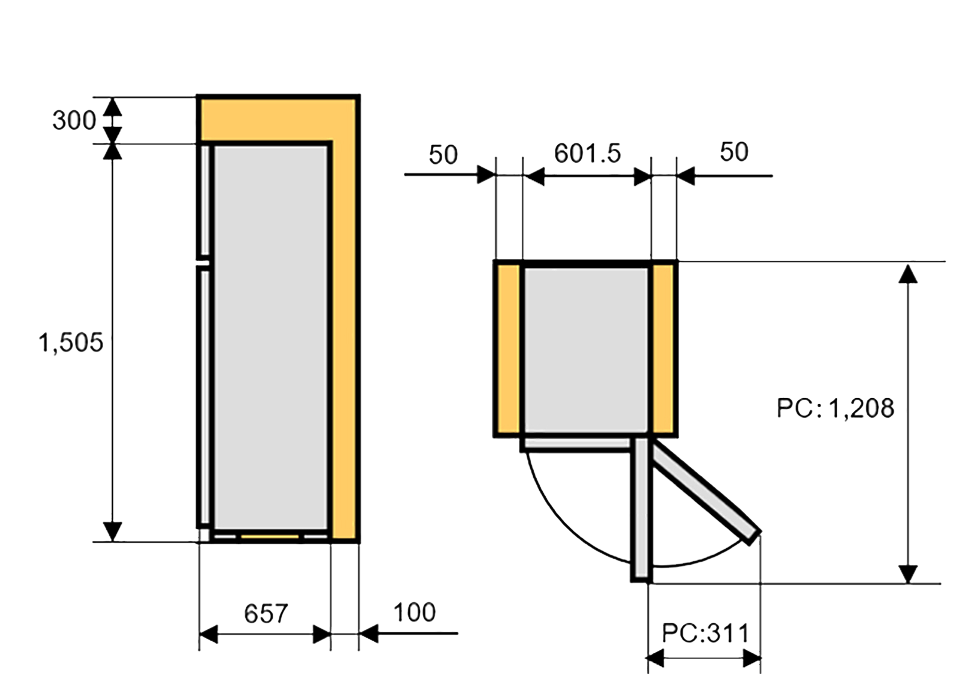 Tủ lạnh Panasonic inverter 306 lít NR-TV341VGMV