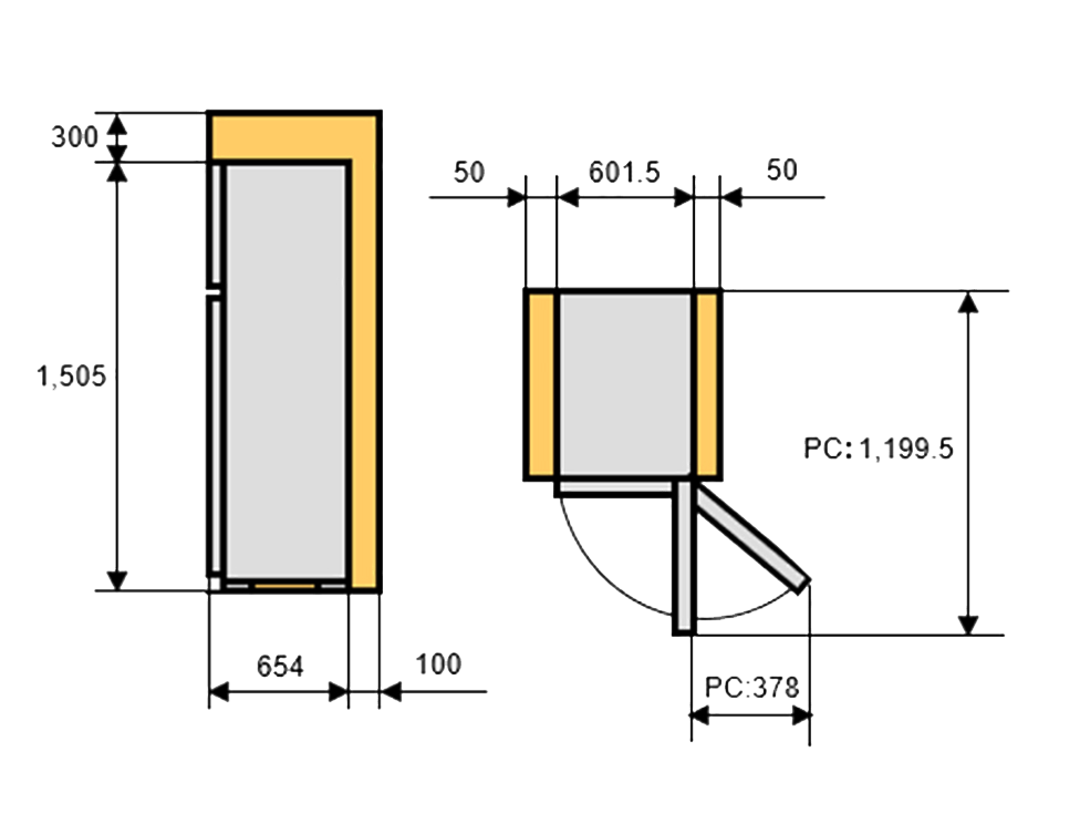 Tủ lạnh Panasonic inverter 268 lít NR-TV301VGMV