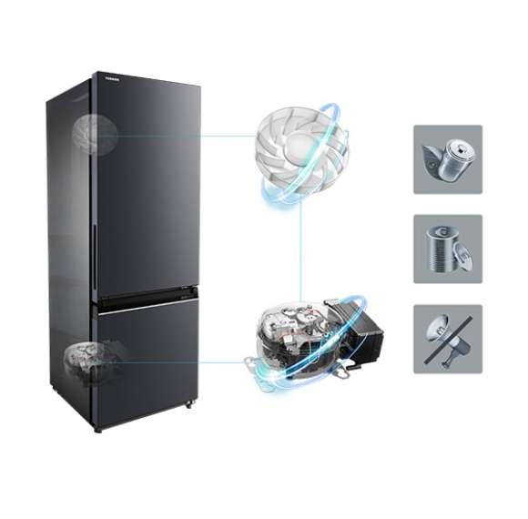 Tủ lạnh Toshiba Inverter 325 lít GR-RB410WE-PMV(37)-SG
