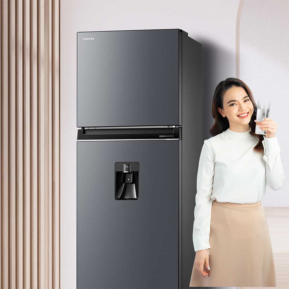 Tủ lạnh Toshiba 311L Inverter GR-RT395WE-PMV(06)-MG