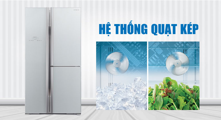 Hệ thống quạt k&eacute;p