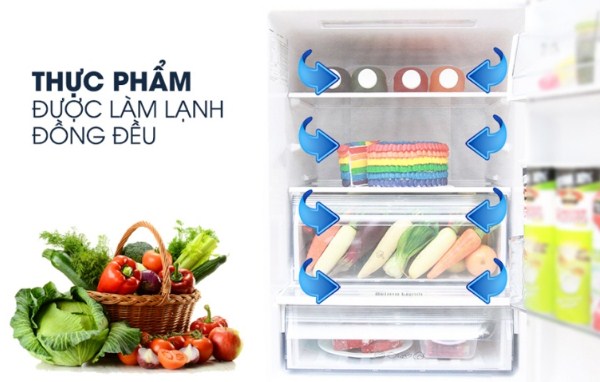 Bảo quản thực phẩm tốt hơn với hệ thống kh&iacute; lạnh đa chiều