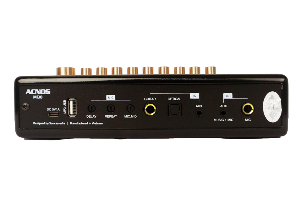 Vang số chỉnh cơ tích hợp Micro ACNOS MI30