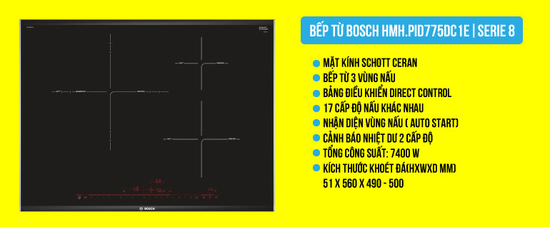 thông số bếp từ